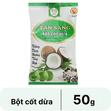 Bột cốt dừa Tấn Sang gói 50g