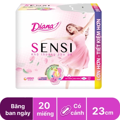 Băng ban ngày Diana Sensi siêu mỏng 23cm
