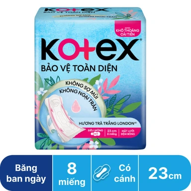 Băng ban ngày Kotex bảo vệ toàn diện 23cm