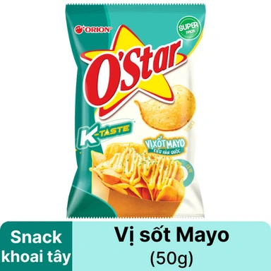 Snack sốt Mayo kiểu Hàn O'Star gói 50g