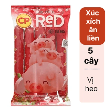 Xúc xích heo tiệt trùng C.P gói 200g