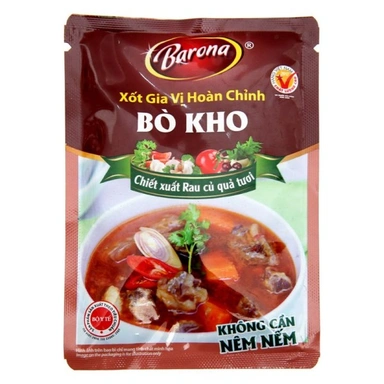 Xốt bò kho Barona 80g