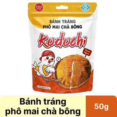 Bánh tráng phô mai chà bông Kodochi gói 50g