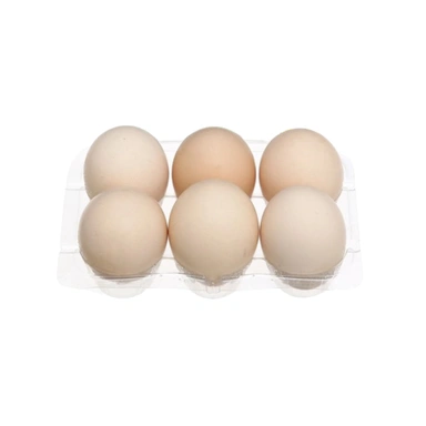 Trứng gà ta hộp 6 quả (giao ngẫu nhiên thương hiệu)