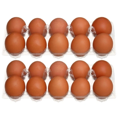 2 hộp trứng gà hộp 10 quả