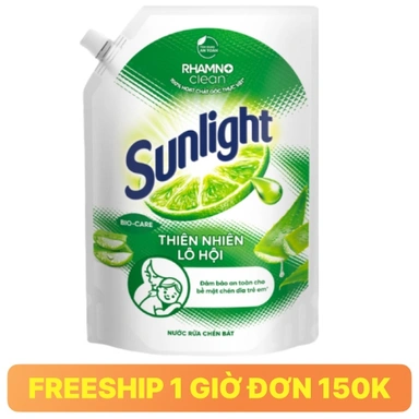 Nước rửa chén Sunlight lô hội 1.9 lít