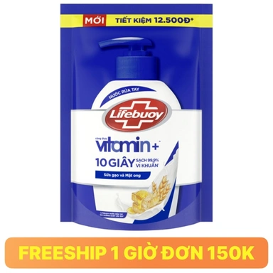 Nước rửa tay Lifebuoy sữa dưỡng ẩm 400ml