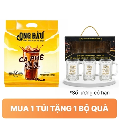 Cà phê sữa đá Ông Bầu 720g