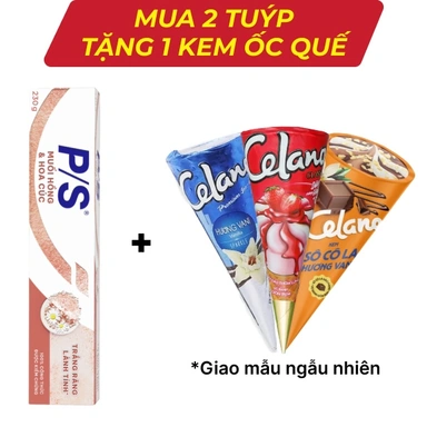 Kem đánh răng P/S muối hồng & hoa cúc 230g