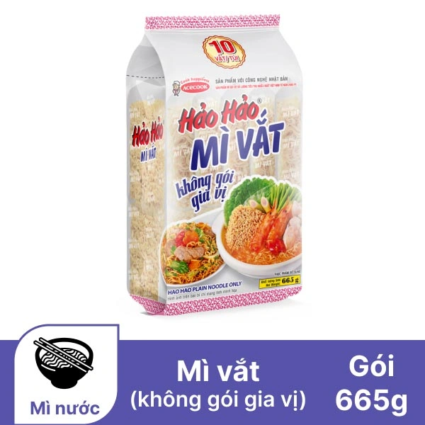 Mì vắt Hảo Hảo túi 665g