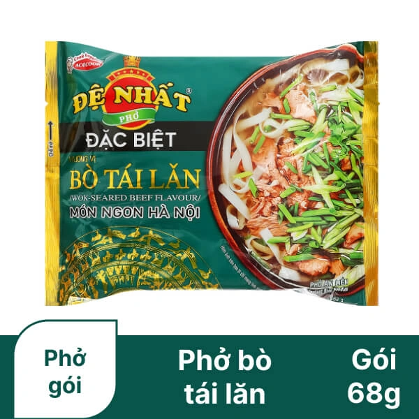 Phở bò tái lăn Đệ Nhất 68g