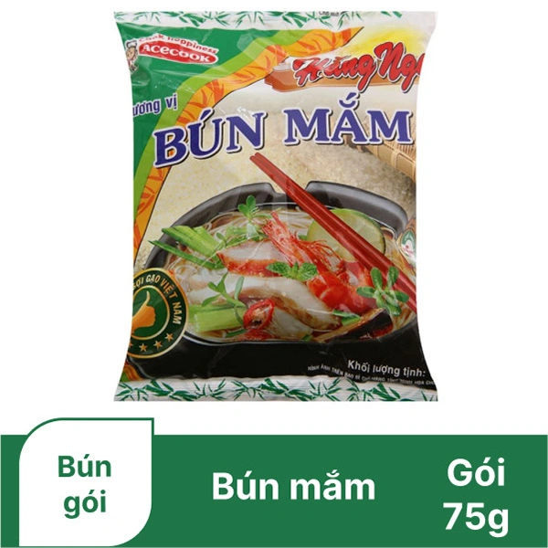 Bún mắm Hằng Nga 75g