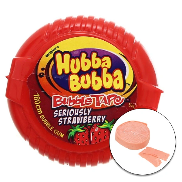 Kẹo gum Hubba Bubba dâu tây 56g