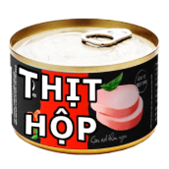 Heo, bò, pate hộp