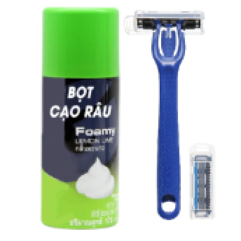 Dao cạo, bọt cạo râu