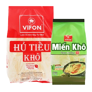 Miến, hủ tiếu, phở khô