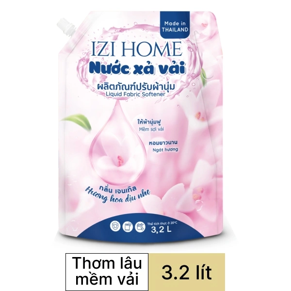 Nước xả IZI HOME dịu nhẹ 3.2 lít