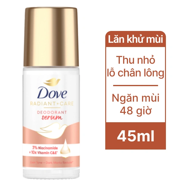 Lăn khử mùi Dove Serum Vitamin C&E 45ml