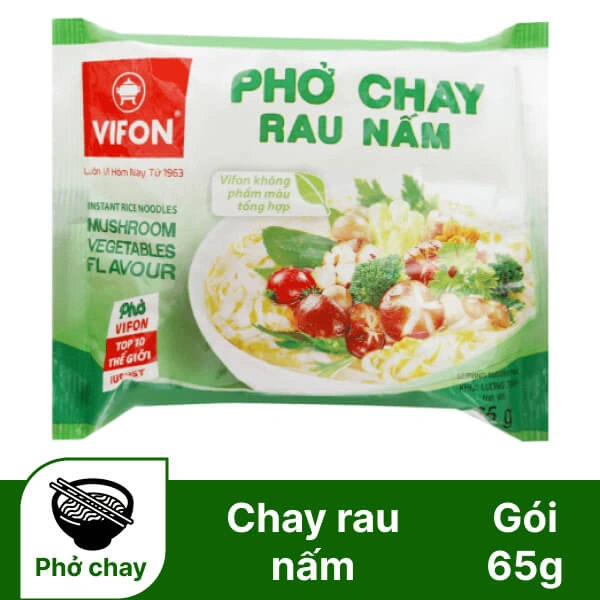 Phở chay rau nấm Vifon gói 65g