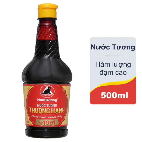 Nước tương thượng hạng Nam Dương 500ml