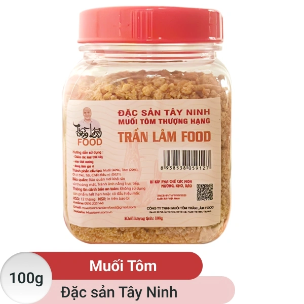 Muối tôm Trần Lâm Food 100g