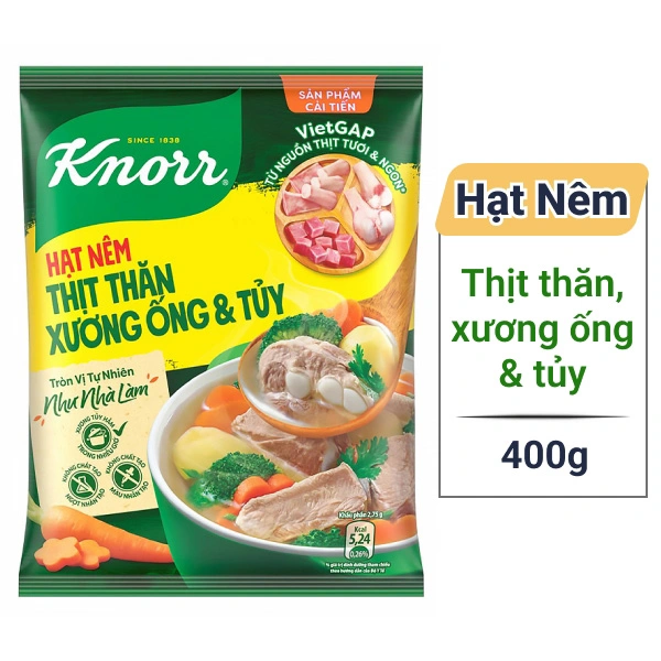 Hạt nêm thịt thăn Knorr 400g
