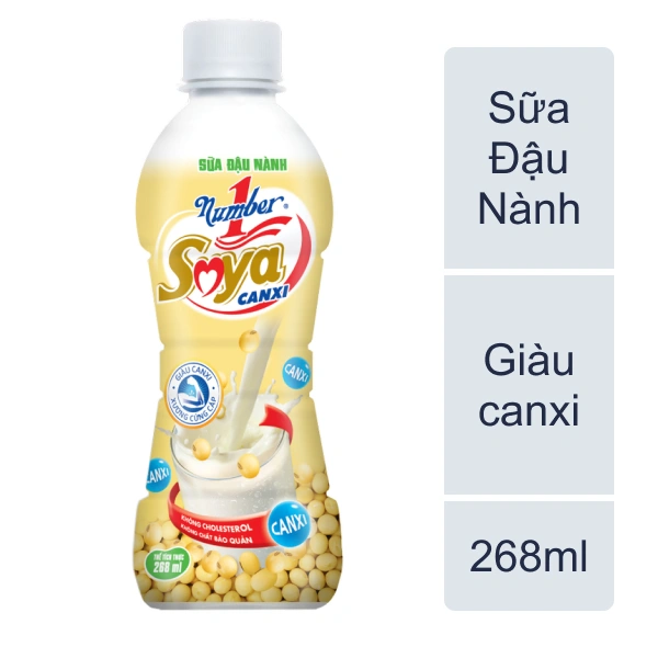 Sữa đậu nành Number1 268ml