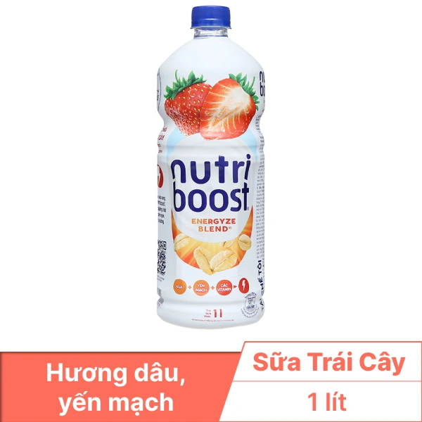Sữa trái cây Nutriboost dâu 1 lít