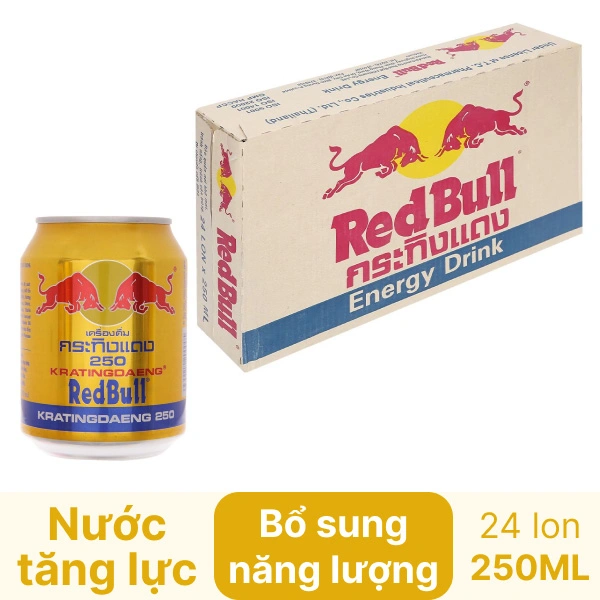 Thùng 24 lon Redbull 250ml
