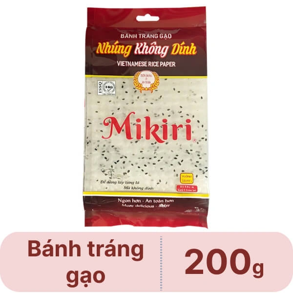 Bánh tráng gạo Mikiri gói 200g