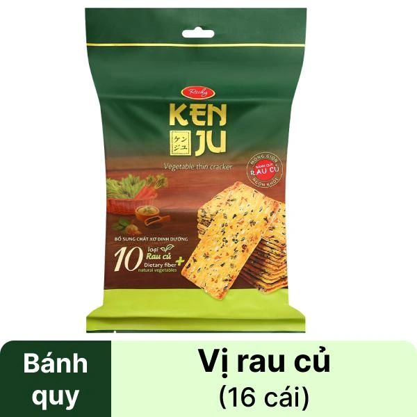 Bánh quy vị rau củ Richy Kenju 192g
