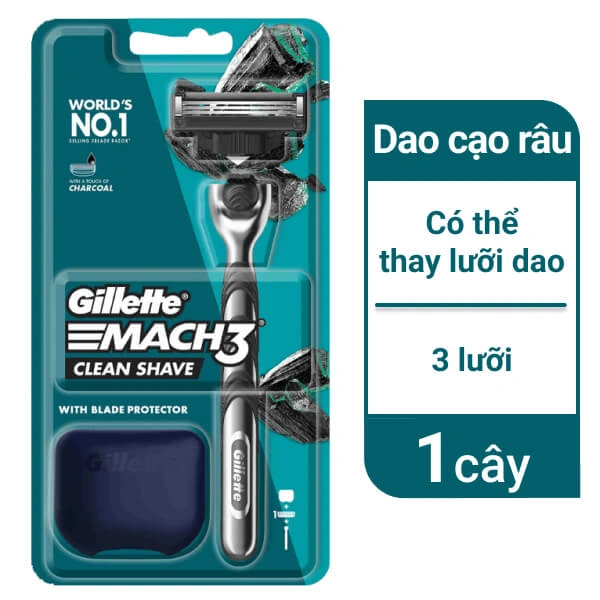 Dao cạo râu Gillette Mach 3 Clean Shave