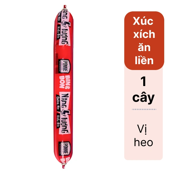 Xúc xích heo Bin & Bon Ponnie 60g