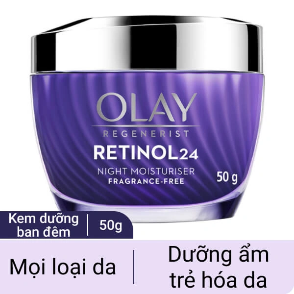 Kem dưỡng ban đêm Olay Retinol ngừa lão hóa 50g