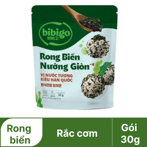 Rong biển rắc cơm vị nước tương Bibigo 30g