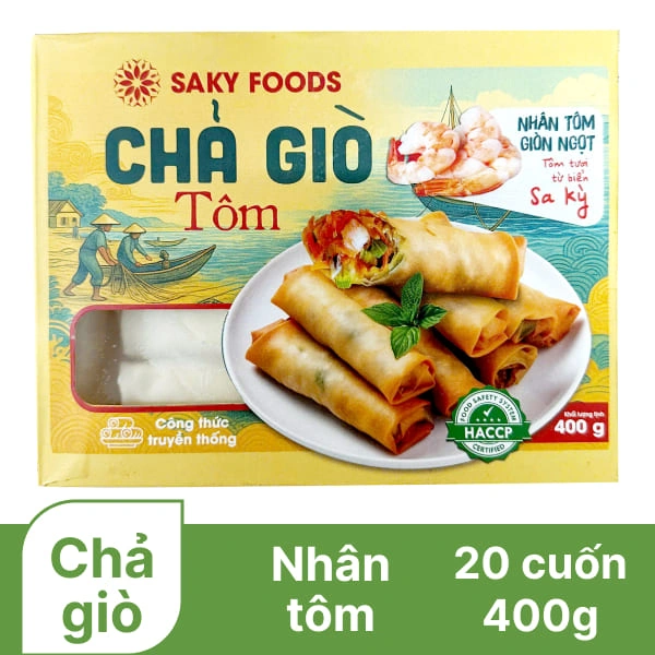 Chả giò tôm Sa Kỳ 400g