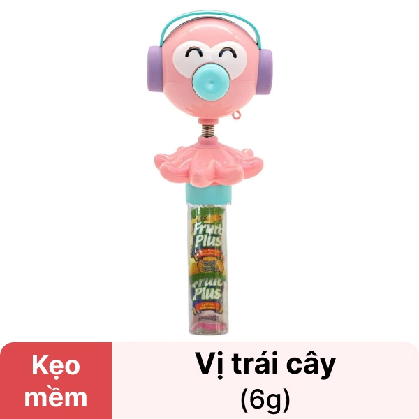 Kẹo mềm hỗn hợp Fruit Plus bộ 6g