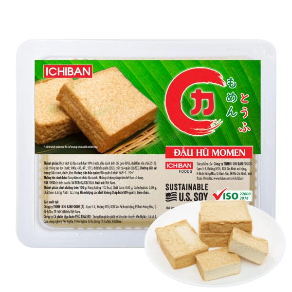 Đậu hũ chiên Momen Ichiban hộp 330g