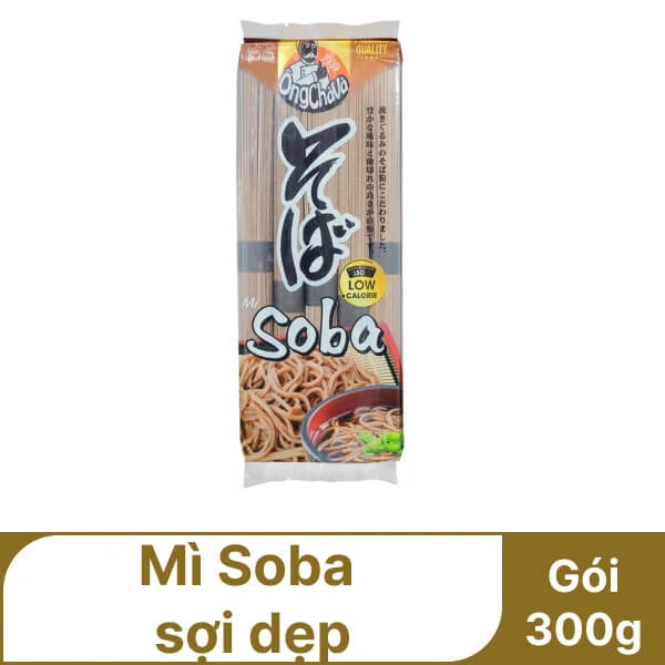 Mì Soba sợi dẹp Ông Chà Và gói 300g