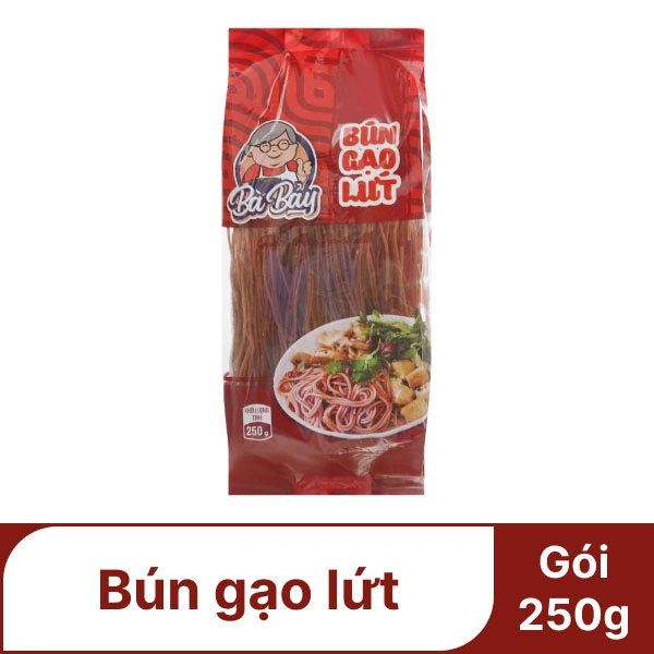 Bún gạo lứt Bà Bảy gói 250g