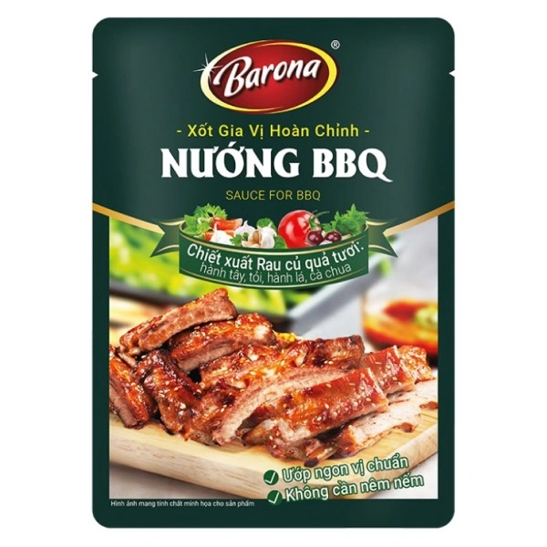 Xốt ướp nướng BBQ Barona 80g