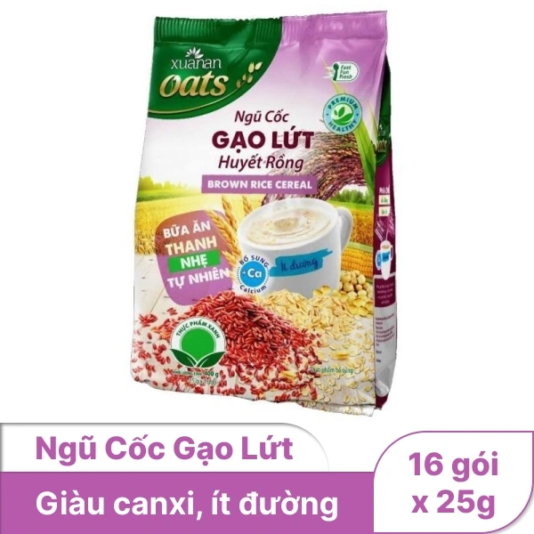 Ngũ cốc gạo lứt Xuân An 400g