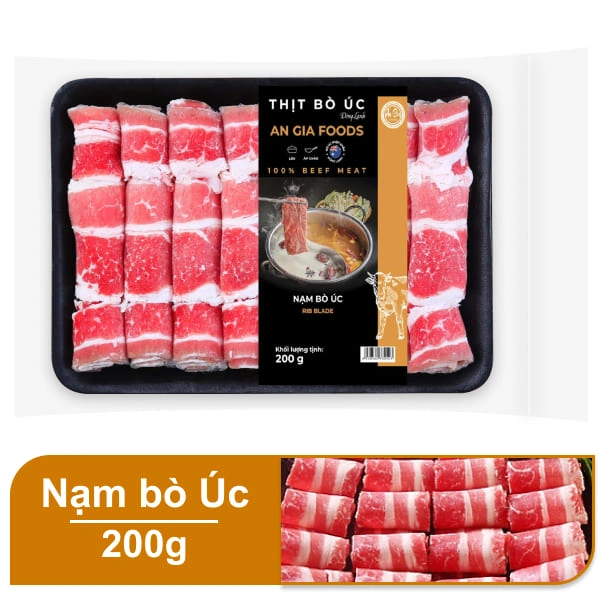 Nạm bò Úc An Gia Food 200g