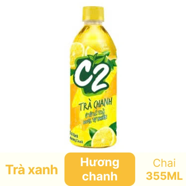 Trà xanh chanh C2 355ml