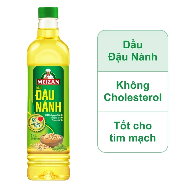 Dầu đậu nành Meizan 1 lít