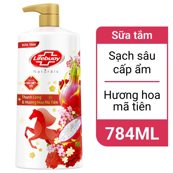 Sữa tắm Lifebuoy thanh long 784ml