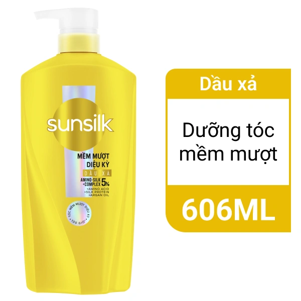 Dầu xả Sunsilk mềm mượt diệu kỳ 606ml