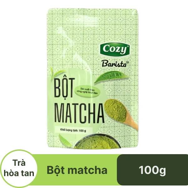 Bột matcha Cozy Barista 100g