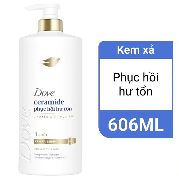 Kem xả Dove phục hồi hư tổn 606ml