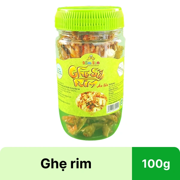 Ghẹ sữa rim Đầm Sen hũ 100g